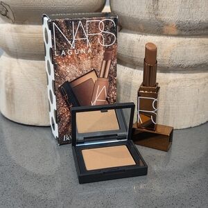 Nars Mini Laguna Bronzing Powder & Afterglow Lip Balm Set - NEW IN BOX